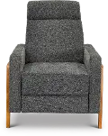 Cush Modern Granite Gray Pushback Recliner