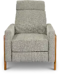 Cush Modern Ash Gray Pushback Recliner