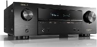 AVR-X1600H Denon 4K Ultra HD 7.2 Channel AV Receiver with 80W per Channel AVR-X1600H