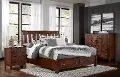 Country Roads Brown 3 Piece Queen Bedroom Set