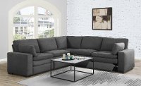 Charcoal Gray 5 Piece Power Reclining Sectional Sofa - Infinity