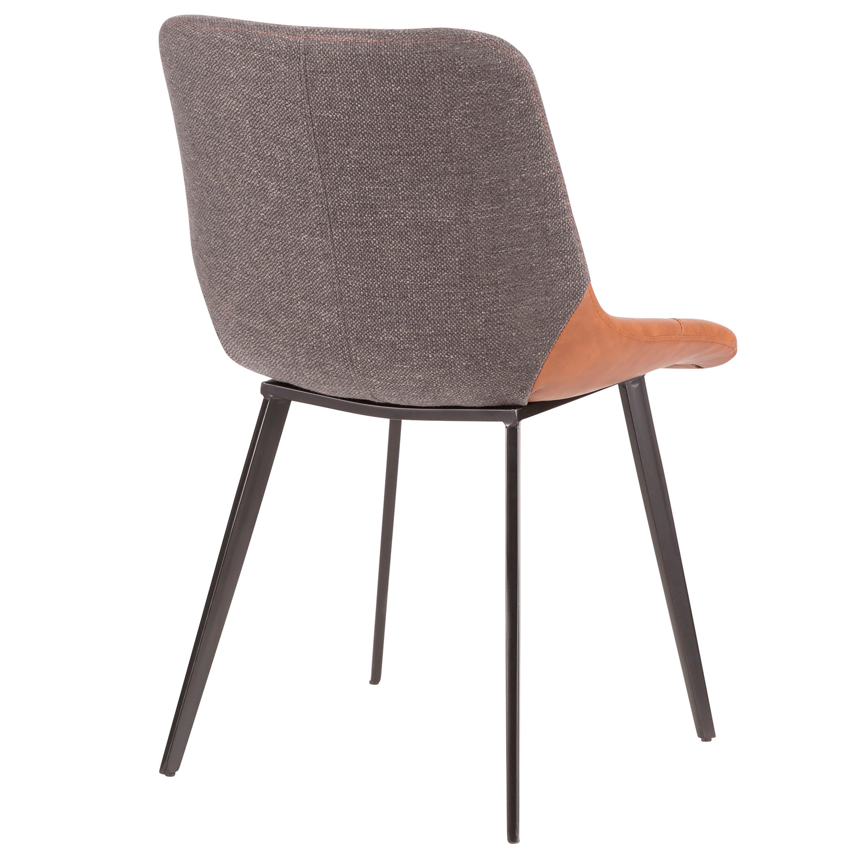 DC-OTLW-BKBNGY2 Industrial Gray and Brown Dining Room Chair (Set of 2) - Outlaw-3