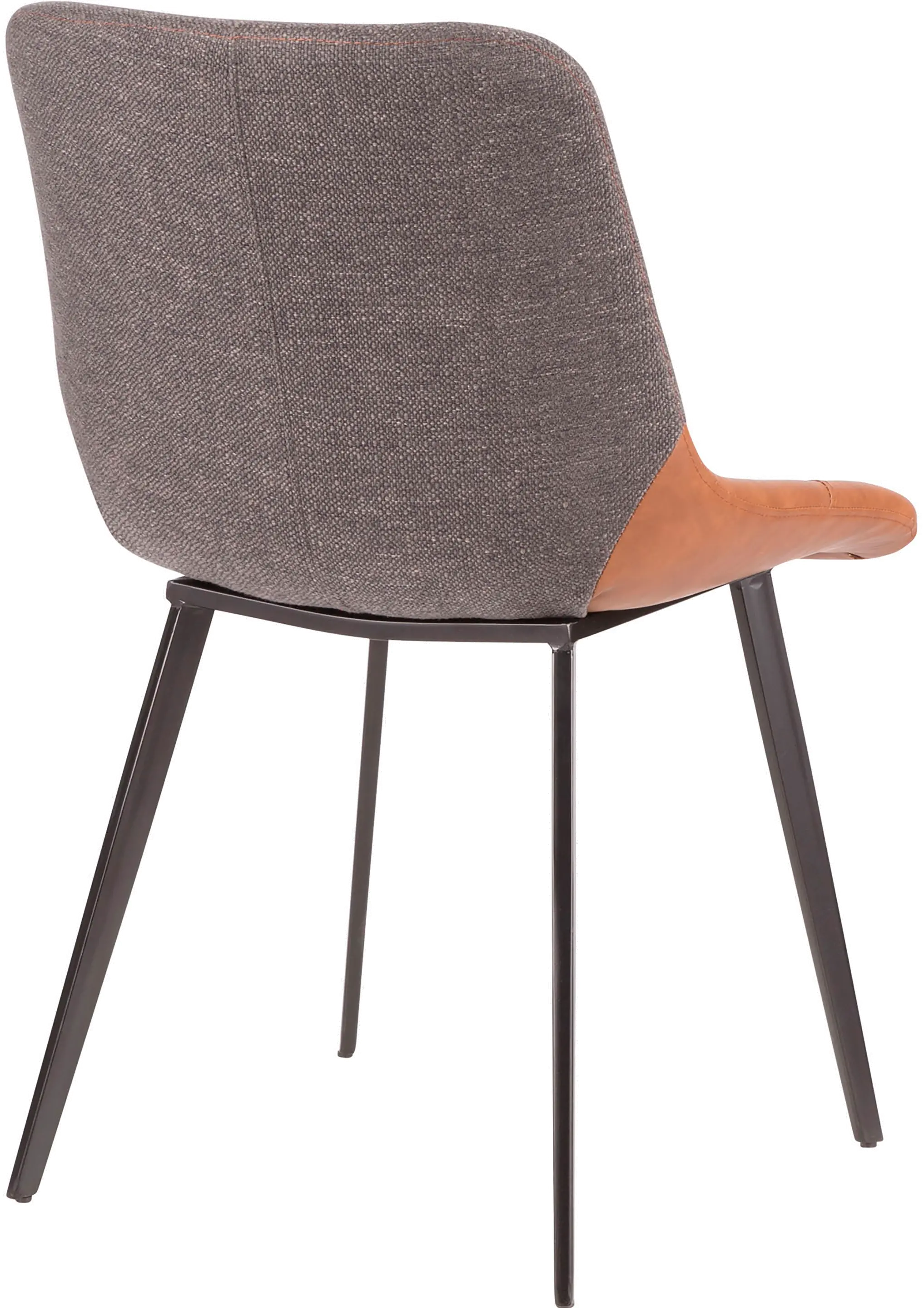 DC-OTLW-BKBNGY2 Industrial Gray and Brown Dining Room Chair (Set of 2) - Outlaw-3