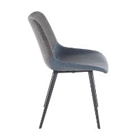 DC-OTLW-BKBUGY2 Industrial Gray and Blue Dining Room Chair (Set of 2) - Outlaw-2
