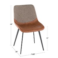 DC-OTLW-BKBUGY2 Industrial Gray and Blue Dining Room Chair (Set of 2) - Outlaw-4