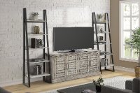 2 Light Gray Bookcase Piers - Prairie