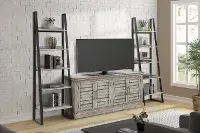 Light Gray Bookcase Piers - Set of 2