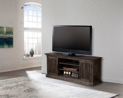 68 Inch Dark Brown TV Stand - Gatehouse