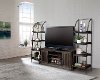 Dark Brown 68 3 Piece Entertainment Center - Gatehouse