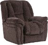 Chocolate Brown Power Rocker Recliner - Showbiz