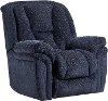 Pheasant Blue Power Rocker Recliner - Showbiz