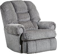 Ash Gray Big and Tall Power Rocker Recliner - Torino