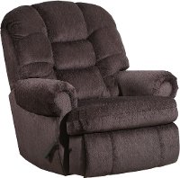 Chocolate Brown Big and Tall Power Rocker Recliner - Torino