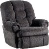 Cafe Dark Gray Big and Tall Power Rocker Recliner - Torino