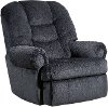 Charcoal Gray Big and Tall Power Rocker Recliner - Torino