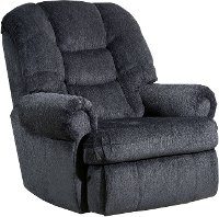Charcoal Gray Big and Tall Power Rocker Recliner - Torino
