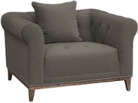 Traditional Slate Gray Chair - Marcella