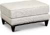 Clearance Traditional Light Gray Ottoman - Ava