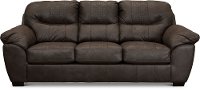 Casual Contemporary Chocolate Brown Sofa - Legend-1