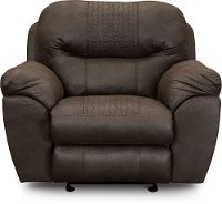 Casual Contemporary Chocolate Brown Recliner - Legend-3