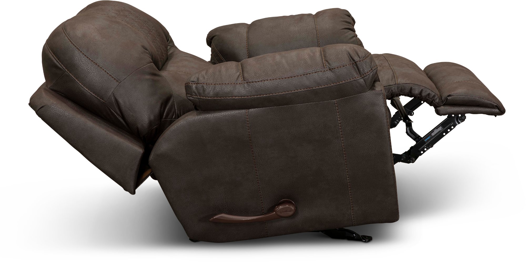 Legend Casual Contemporary Chocolate Brown Recliner-2