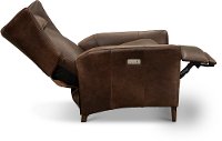 Espresso Brown High Leg Power Recliner - Oswald-3