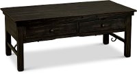 6415-777 Distressed Black Coffee Table - San Miniato