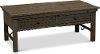 6414-777 Distressed Gray Coffee Table - San Miniato
