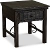 6415-779 Traditional Black End Table - San Miniato