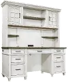 Caraway Antique White Credenza Desk