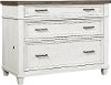 Antique White Lateral File Cabinet - Caraway