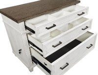 Caraway Antique White Lateral File Cabinet-2