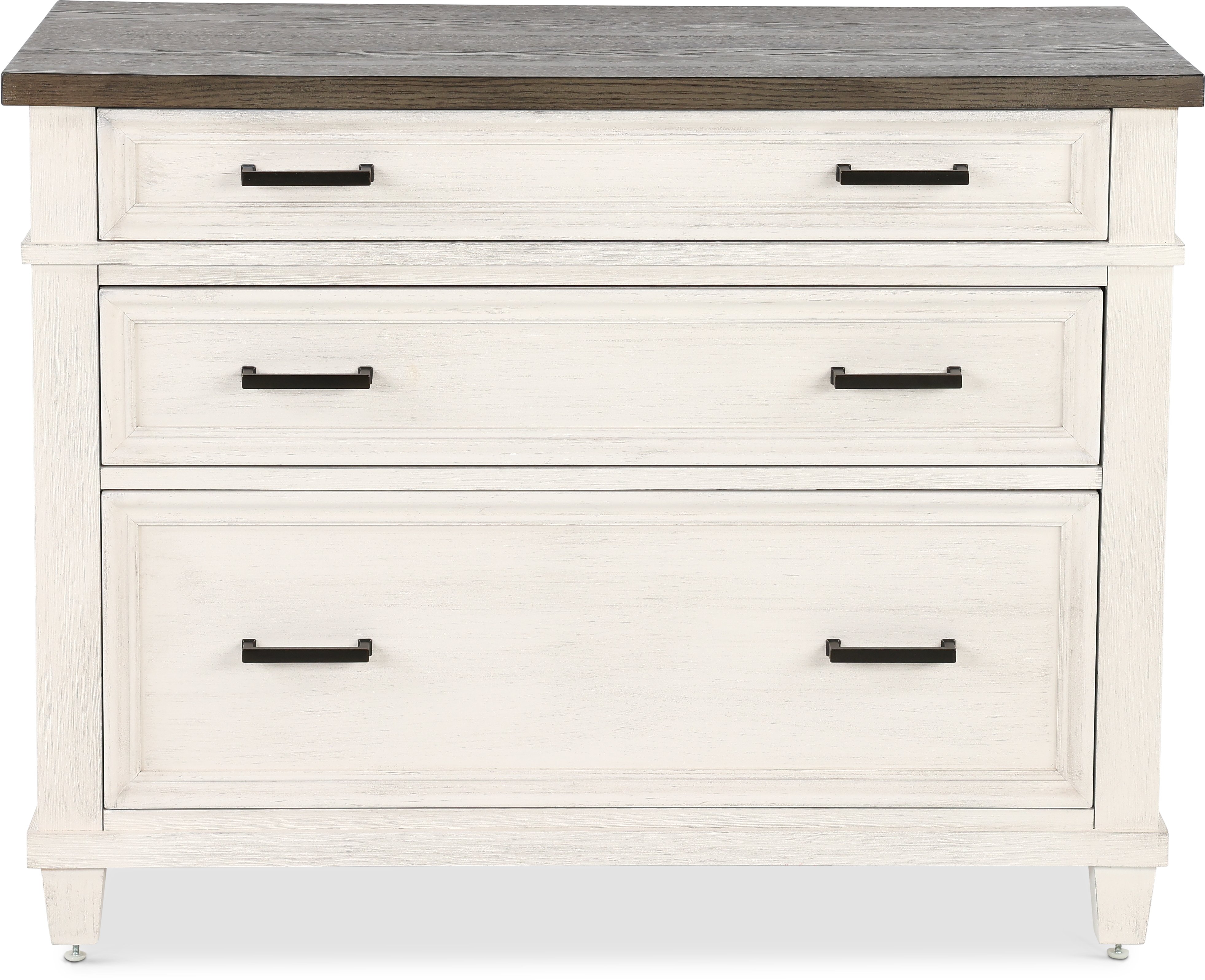 Caraway Antique White Lateral File Cabinet-3