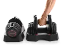 Weider Select-a-Weight 50 Lb. Adjustable Dumbbell Set and Storage Tray