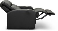 Modern Black Power Theater Recliner with Bass Shaker - HTS-3
