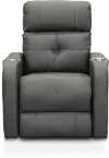 HTS Graphite Gray Power Theater Recliner