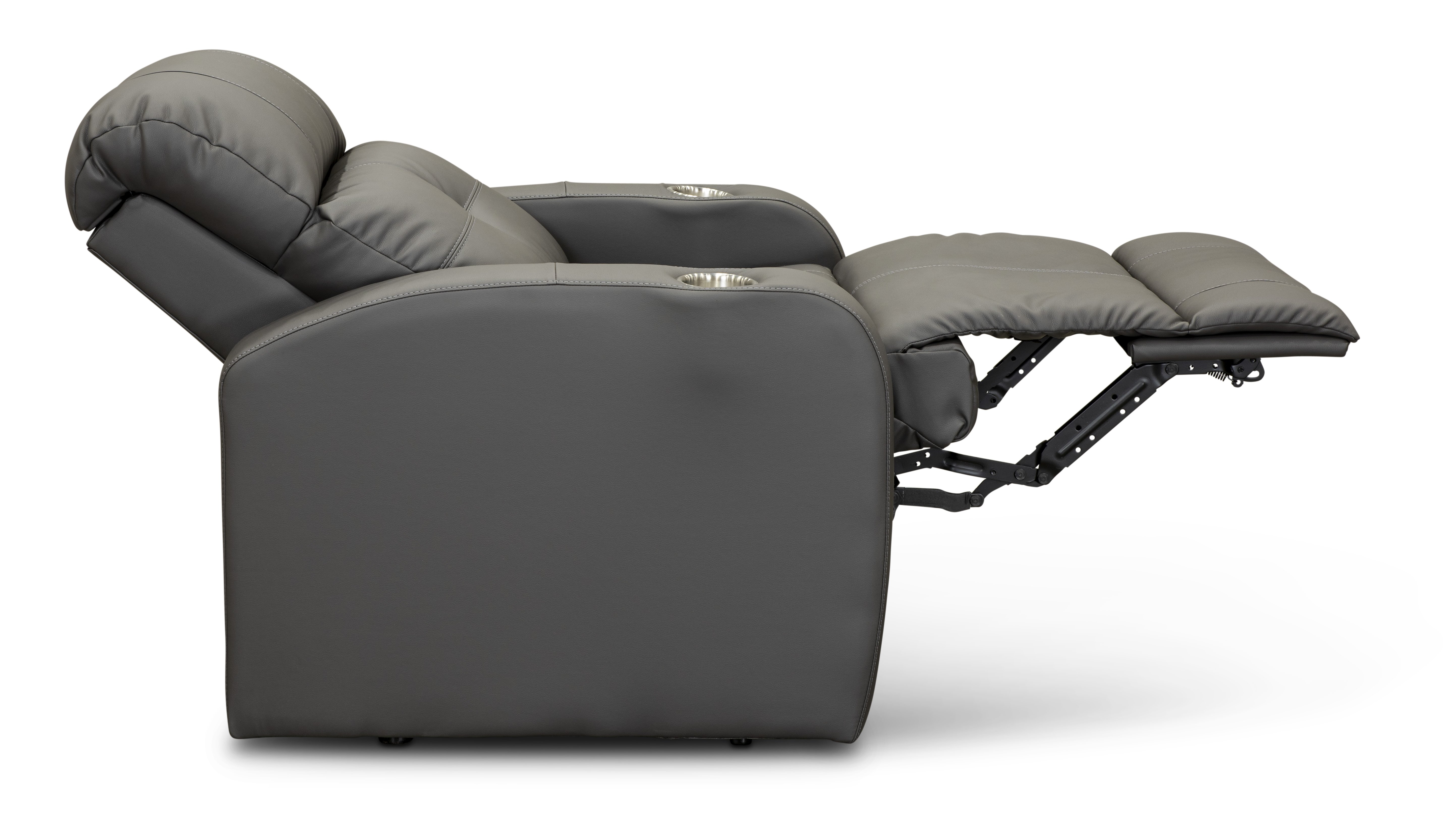 Modern Graphite Gray Standard Power Theater Recliner - HTS-3