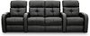 Black Standard Power Reclining 3 Piece Home Theater Seating - HTS