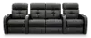 Clearance HTS Black Standard Power Reclining 3 Piece Home Theater Seating