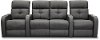 Gray Standard Reclining 3 Piece Home Theater Seating - HTS