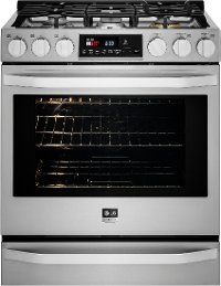 LSSG3017ST LG Studio 6.3 cu. ft. Gas Slide-in Smart Range with Convection Cooking