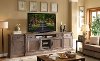 Clearance Washed Brown 3 Piece Entertainment Center - Estancia