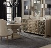 Traditional Sandstone Round 5 Piece Dining Set - Santa Barbara