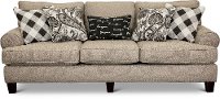 Traditional Light Gray Sofa - Shadowfax