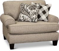 Casual Traditional Light Gray Chair - Shadowfax