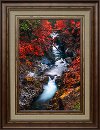 Water In The Fall Framed Wall Art
