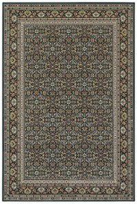 8 x 11 Large Oriental Navy Blue Rug - Kashan