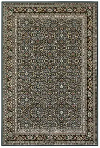 8 x 11 Large Oriental Navy Blue Rug - Kashan