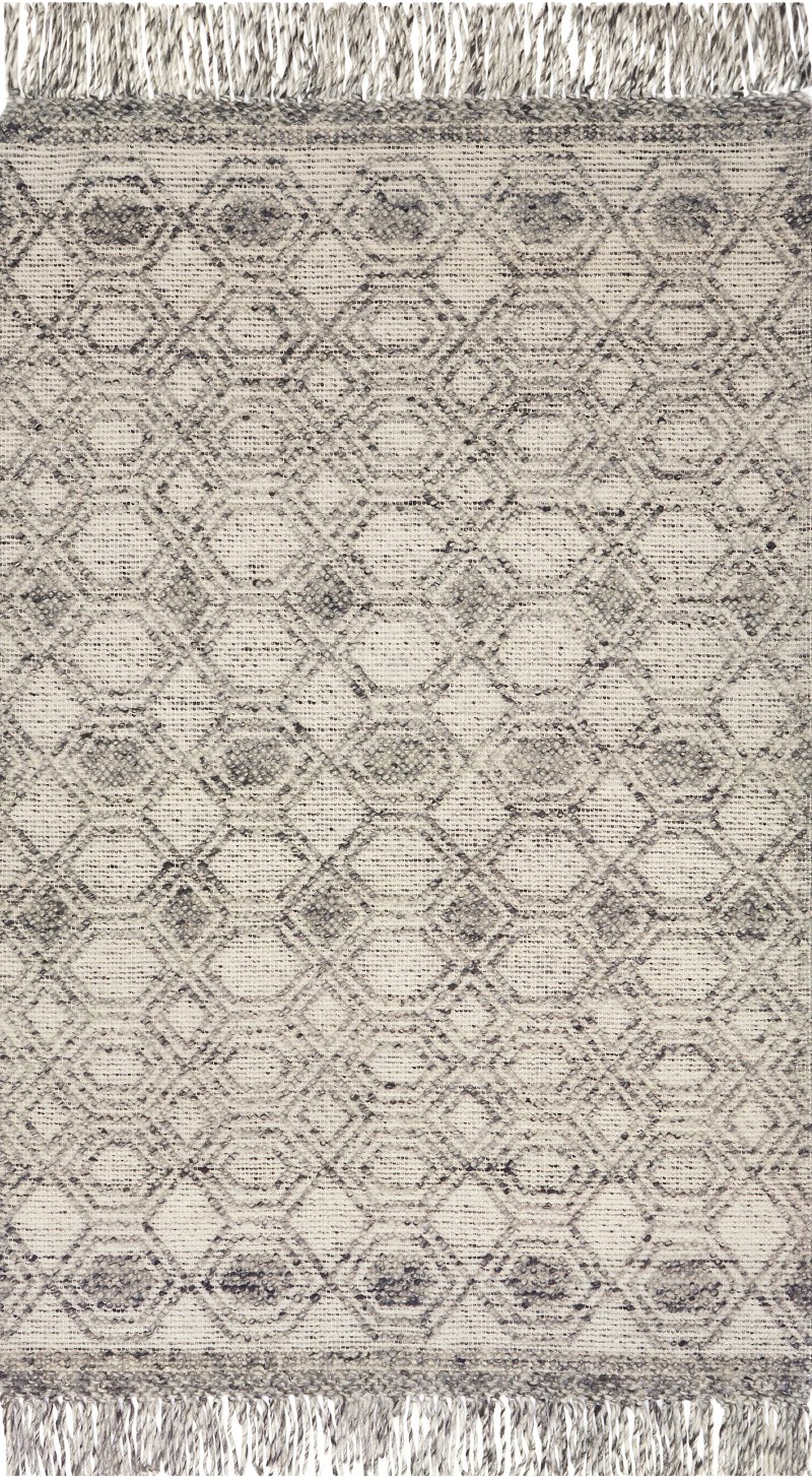 5 X 8 Medium Flat Weave Gray Area Rug, Rc Willey Area Rugs