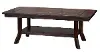 Rustic Mahogany Coffee Table - Santa Fe